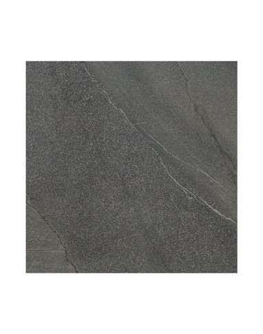 Carrelage HALLEY GRIP, aspect pierre anthracite, dim 60.00 x 60.00 cm