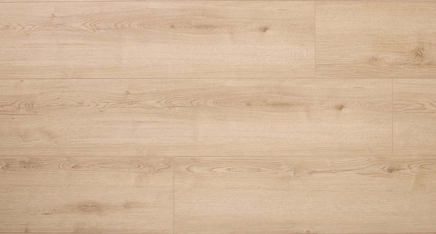 Sol stratifié ROOMS , aspect Bois chêne clair, lame 24.20 x 138.00 cm