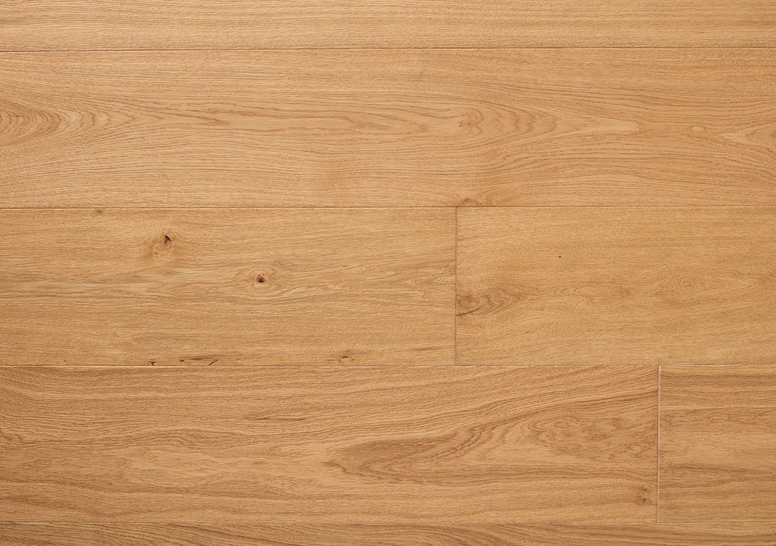 Parquet contrecollé CALA 220 CHENE VINTAGE, chêne marron foncé, verni, larg. 22.00 cm