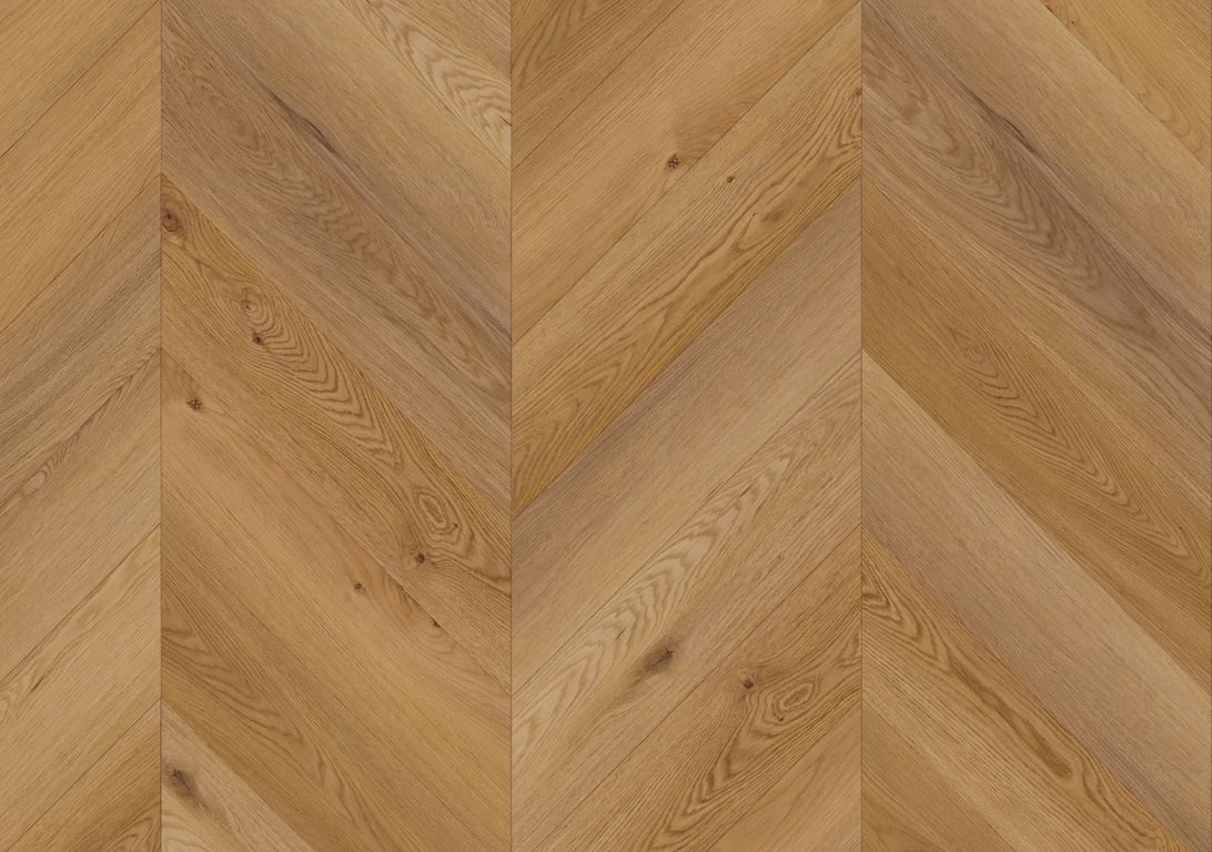 Sol vinyle EASYTREND SUPERMATT CHEVRON Easytrend, Bois chêne select, lame 12.50 x 62.50 cm