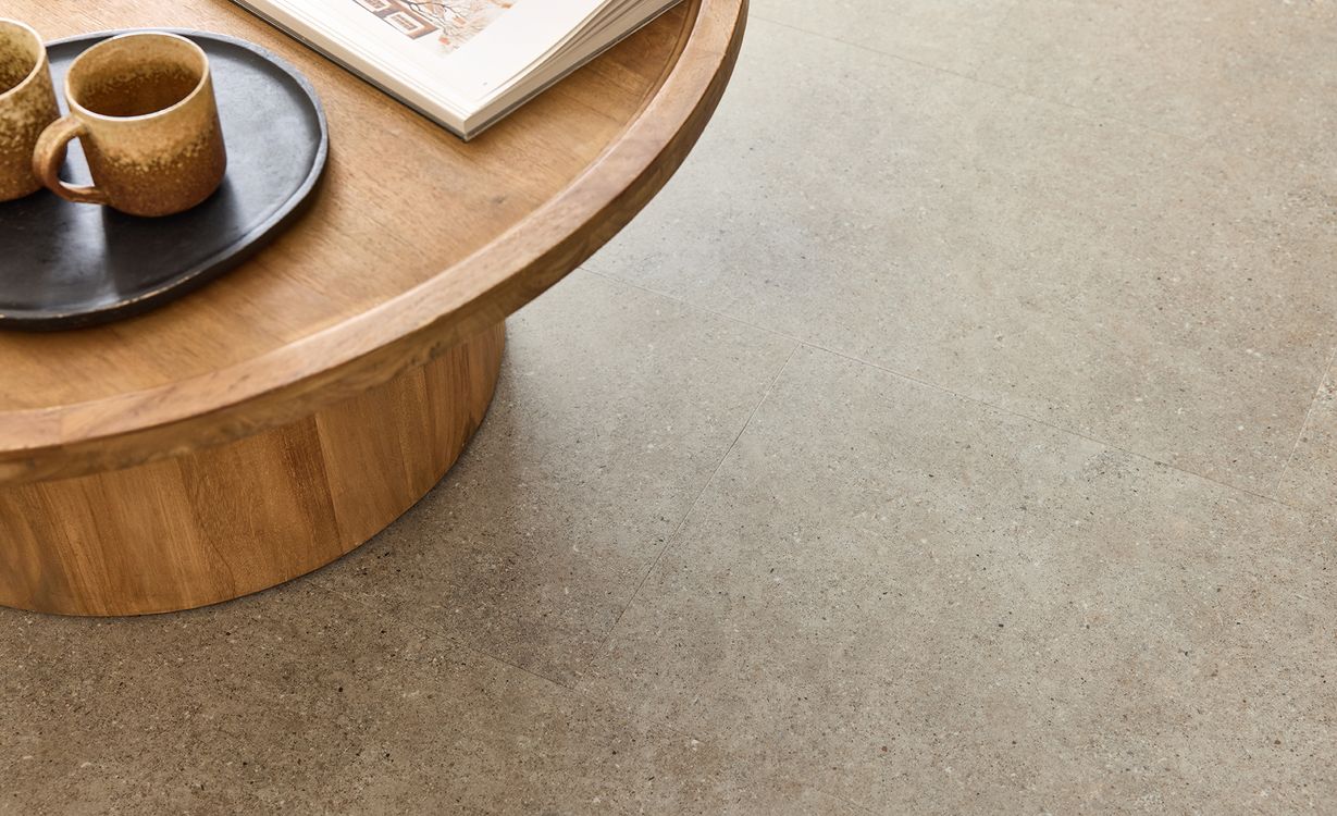 Sol vinyle PARQUET VINYL Lamett, Béton Granit beige, dalle 40.50 x 81.00 cm