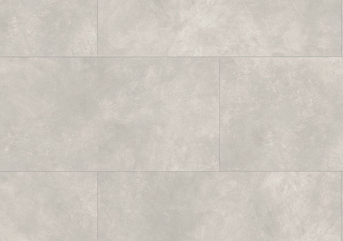 Revêtement minéral composite MODULAR ONE HYDRON DALLE, Béton blanc, dalle 40.30 x 85.60 cm