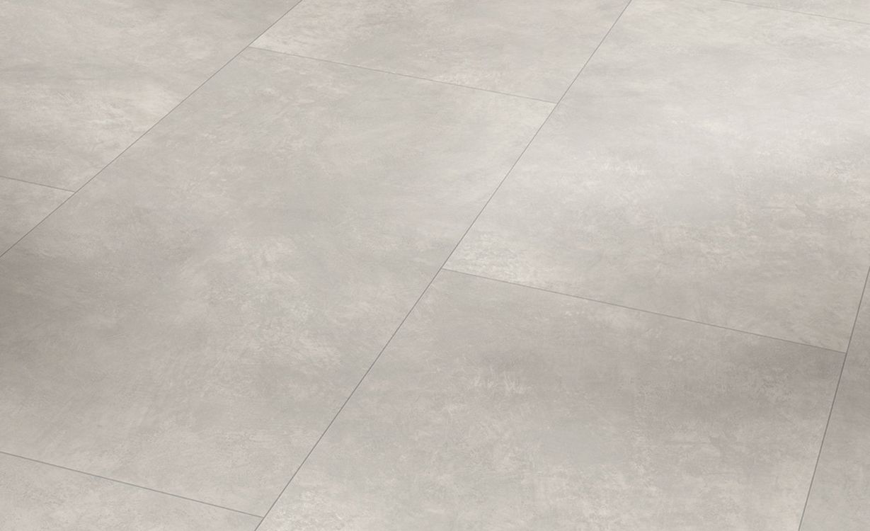 Revêtement minéral composite MODULAR ONE HYDRON DALLE, Béton blanc, dalle 40.30 x 85.60 cm