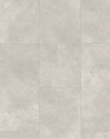 Revêtement minéral composite MODULAR ONE HYDRON DALLE, Béton blanc, dalle 40.30 x 85.60 cm