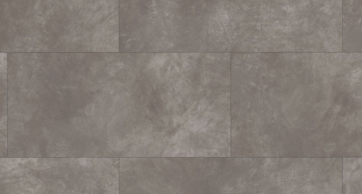 Revêtement minéral composite MODULAR ONE HYDRON DALLE, béton gris foncé, dalle 40.30 x 85.60 cm