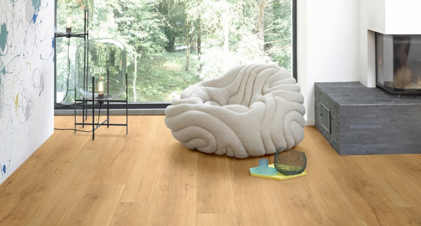 Revêtement minéral composite MODULAR ONE HYDRON LAME, chêne spirit naturel, lame 19.60 x 129.00 cm