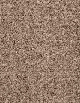 Moquette bouclée VELVET 4M, col marron taupe, rouleau 4.00 m