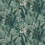 Papier peint TROPICO Rasch, Vinyle sur intissé décor Floral / Végétal, vert