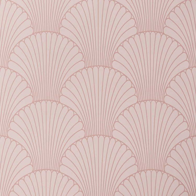 Papier peint ODYSSE Decoprint, Vinyle sur intissé décor Graphique, rose