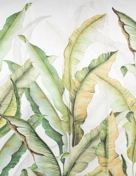 Papier peint PALMAS Decoprint, 100% Intissé décor Floral / Végétal, vert