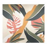 Papier peint Panoramique RICA Lutece, 100% Intissé décor Floral / Végétal, terracotta