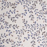 Papier peint JADE , Vinyle sur intissé décor Floral / Végétal, bleu