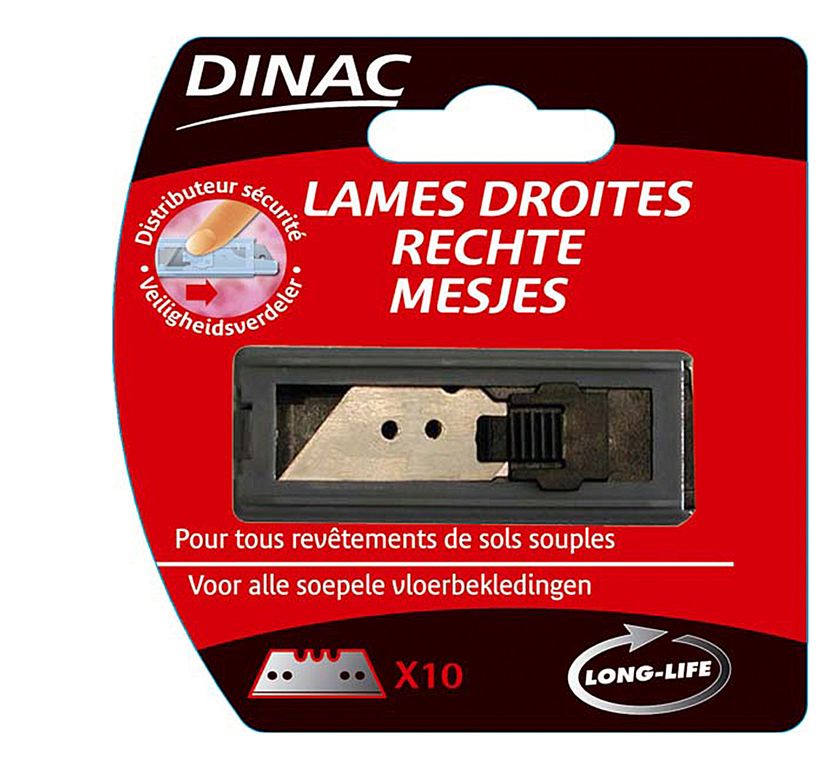 lames droites pour cutter