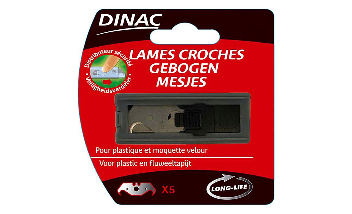 lames croches pour cutter