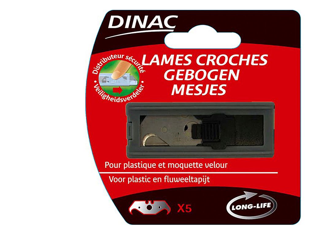 lames croches pour cutter