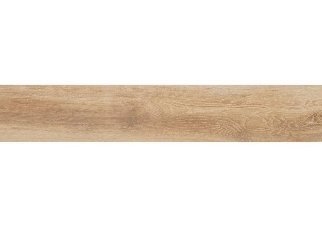 Carrelage MONTANA LISSE, aspect bois beige, dim 20.00 x 120.00 cm