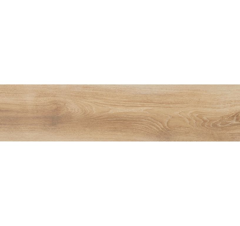 Carrelage MONTANA LISSE, aspect bois beige, dim 20.00 x 120.00 cm