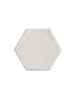 Carrelage BETON DECOR, aspect béton blanc, dim 18.20 x 21.00 cm