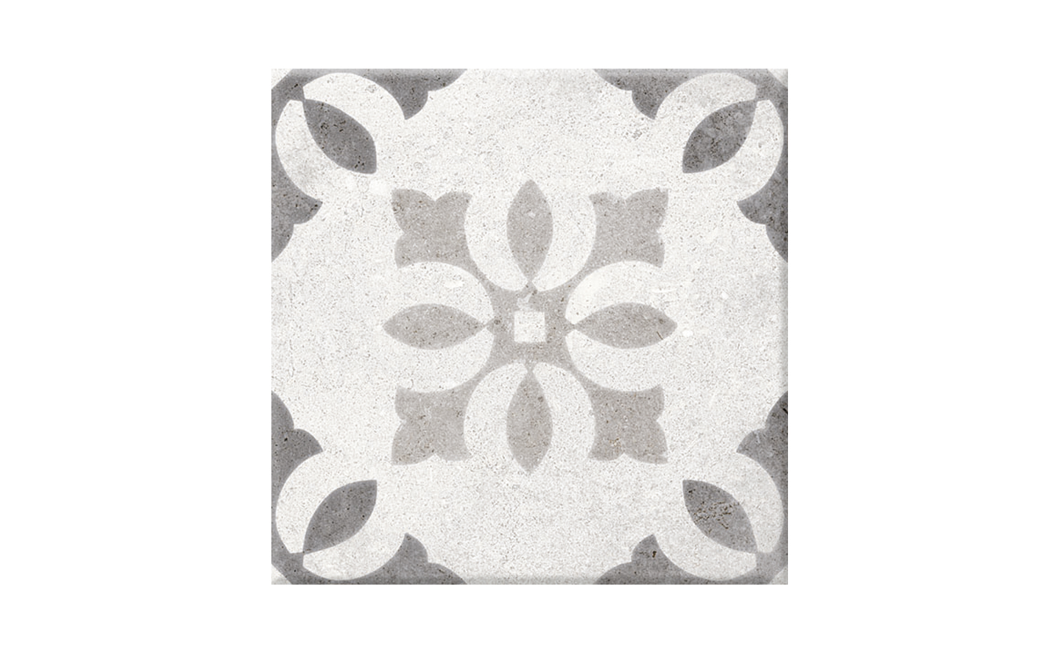 Carrelage EPOQUE, aspect carreau ciment gris, dim 20.00 x 20.00 cm
