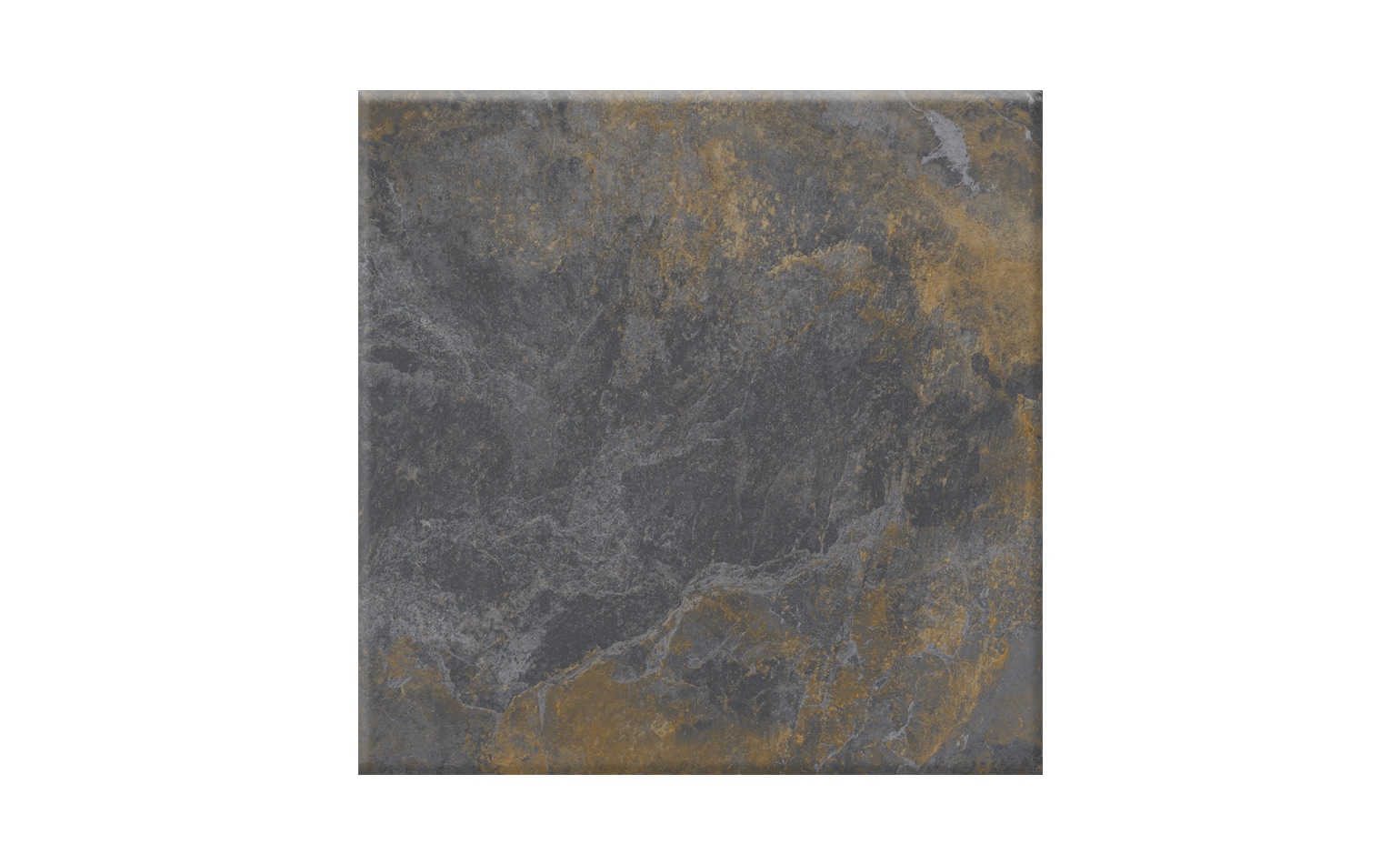 Carrelage LITHOS, aspect pierre gris rouille, dim 59.30 x 59.30 cm