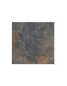 Carrelage LITHOS, aspect pierre gris rouille, dim 59.30 x 59.30 cm