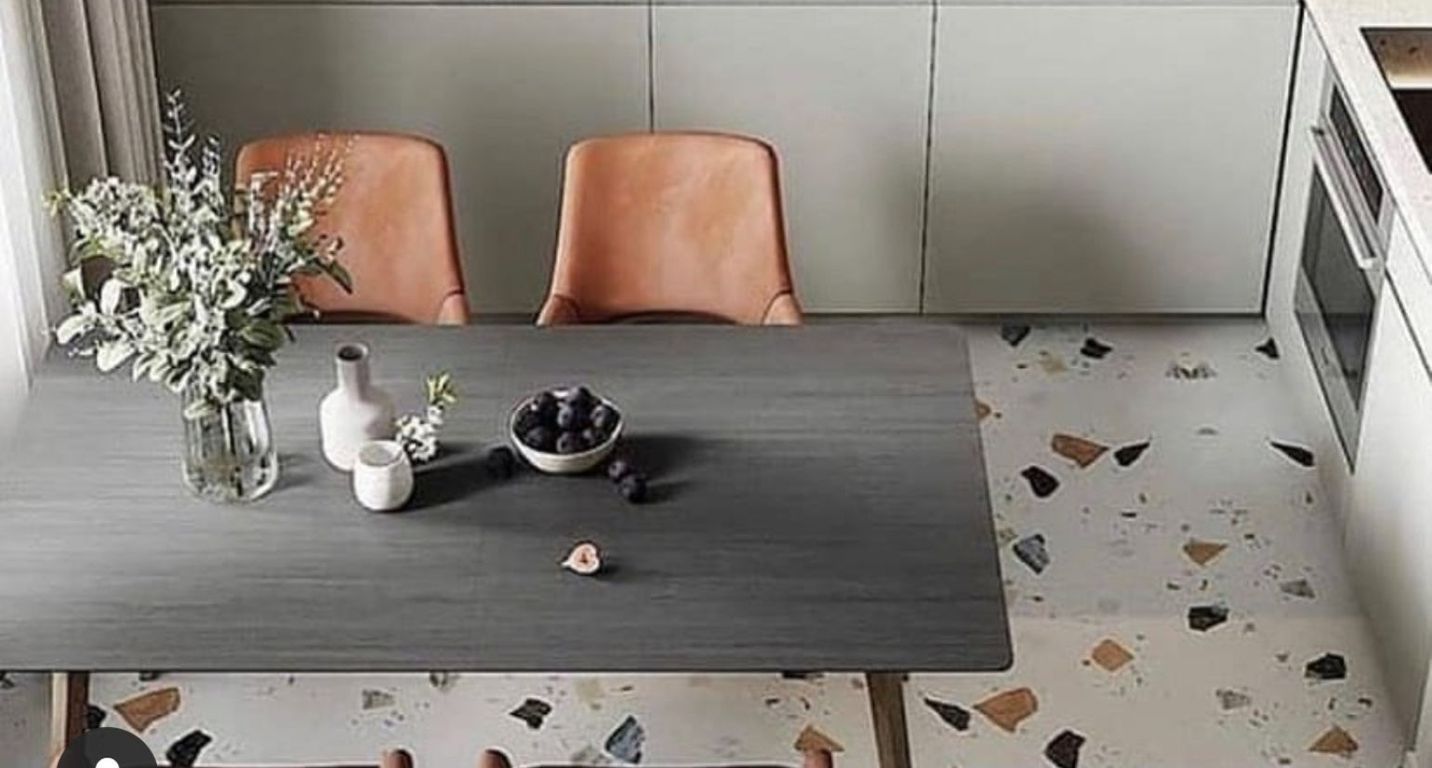 Carrelage TERRA XXL, aspect terrazzo multicolore, dim 60.00 x 60.00 cm