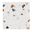 Carrelage TERRA XXL, aspect terrazzo multicolore, dim 80.00 x 80.00 cm