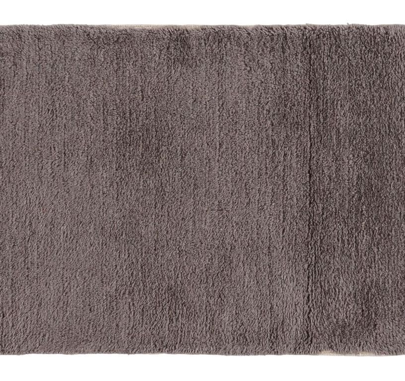 Tapis DJAMILA , uni gris anthracite