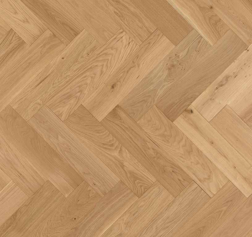 Parquet massif PALACE BATON ROMPU 120 CHENE AUTHENTIQUE, chêne miel, verni, larg. 12.00 cm