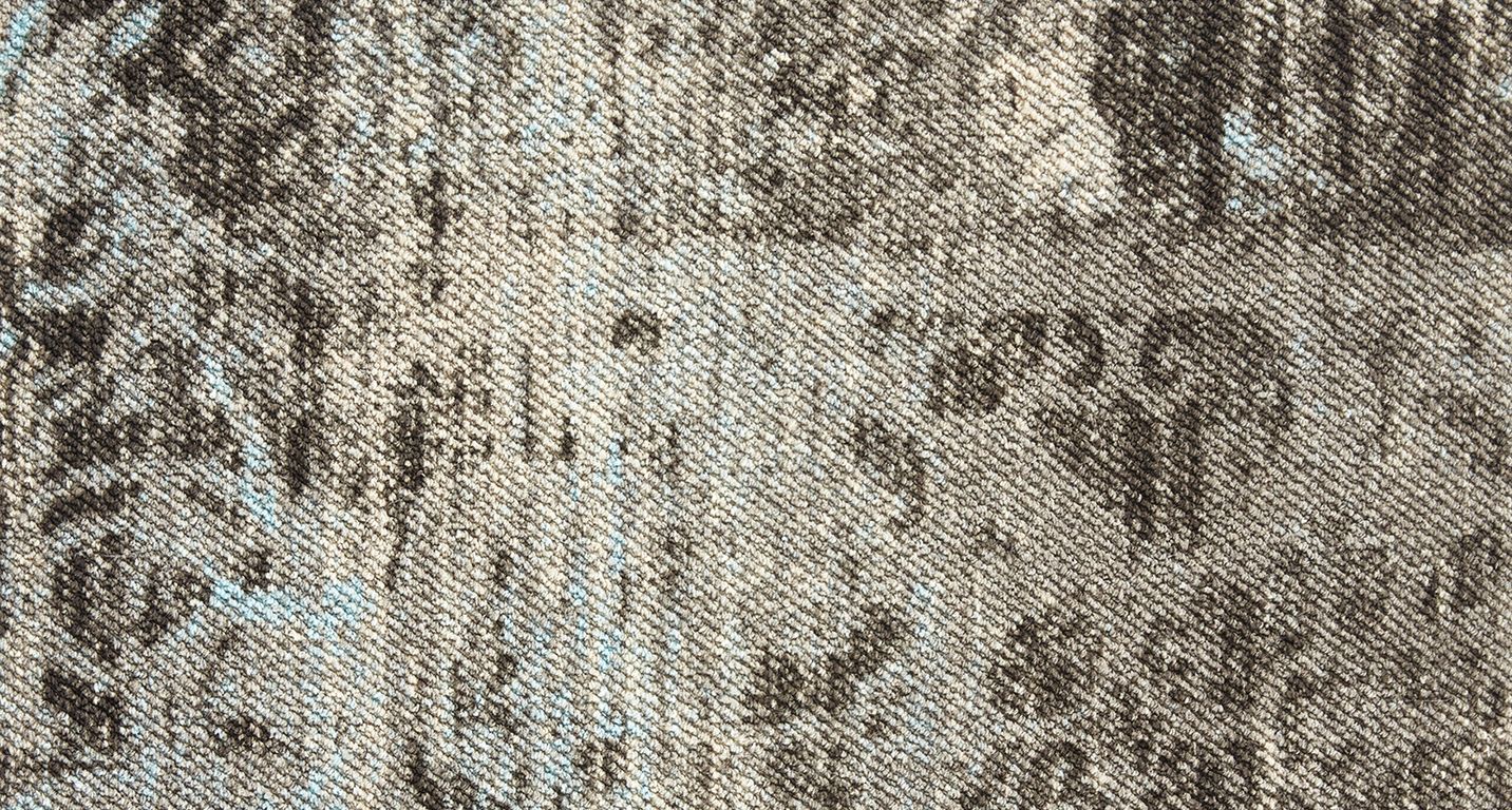 Moquette imprimée ALETHEA, col vert, rouleau 4.00 m