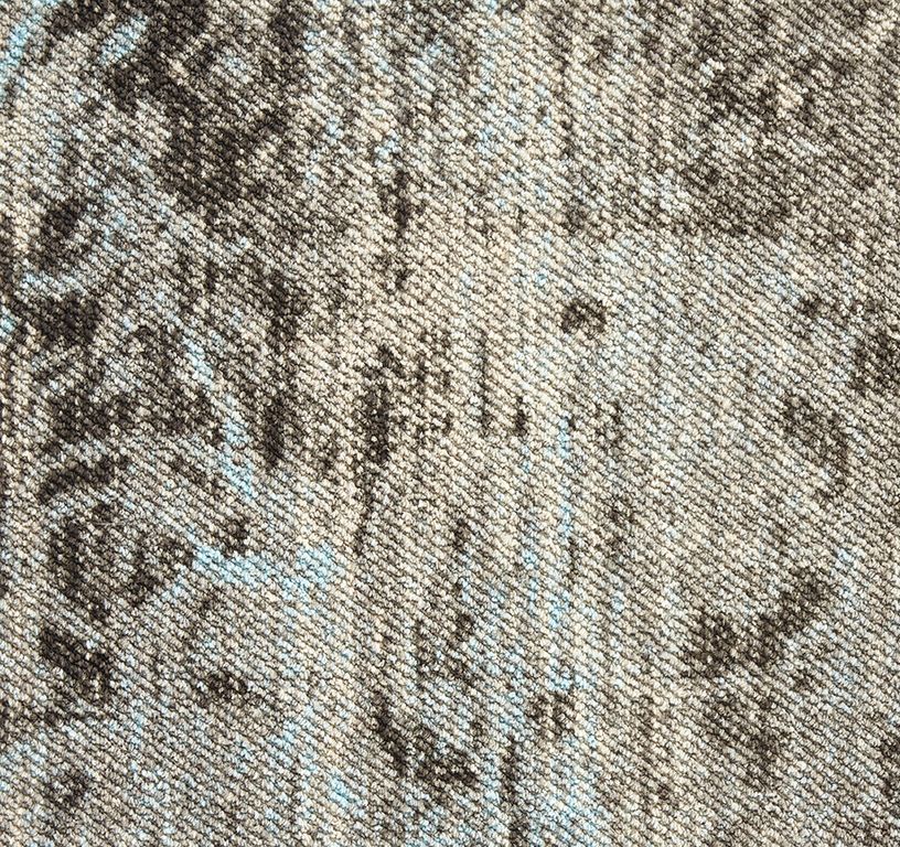 Moquette imprimée ALETHEA, col vert, rouleau 4.00 m