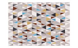 Tapis DELTAS , géométrique multicolore