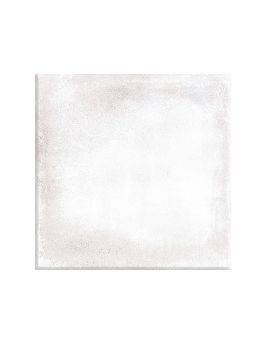 Carrelage ROME, unis-couleurs blanc, dim 20.00 x 20.00 cm
