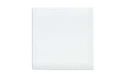 Carrelage COMEDIA, unis-couleurs blanc, dim 4.00 x 4.00 cm