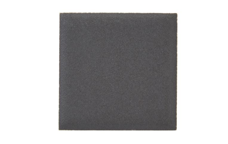 Carrelage Cabochon COMEDIA gris anthracite, aspect carreau ciment, dim 4 x 4 cm