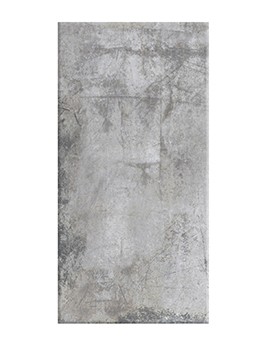 Carrelage LOFT, aspect métallisé gris, dim 60.00 x 60.00 cm