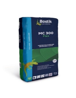 Mortier-colle Bostik MC300 FLEX GRIS, pour sols Accessoire Carrelage, pour carrelage, 25.00 kg
