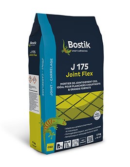 Joint carrelage Bostik J175 JOINT, pour sols Accessoire Carrelage, coloris gris argent, 5.00 kg