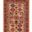 Tapis KATOUN , oriental kazak Crème / rouge
