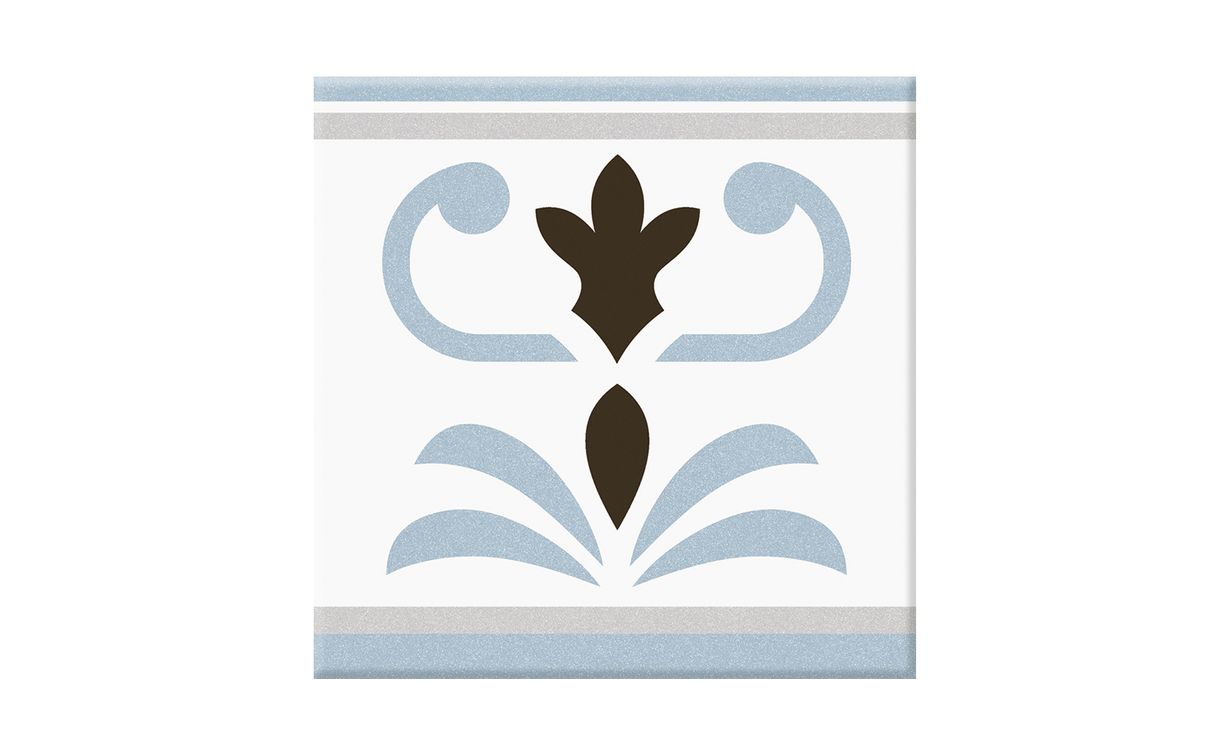 Carrelage C.A CIMENT, aspect carreau ciment multicolore, dim 20.00 x 20.00 cm