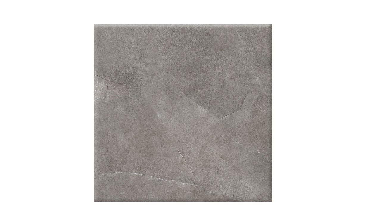 Carrelage CREA LISSE, aspect pierre gris, dim 60.00 x 60.00 cm
