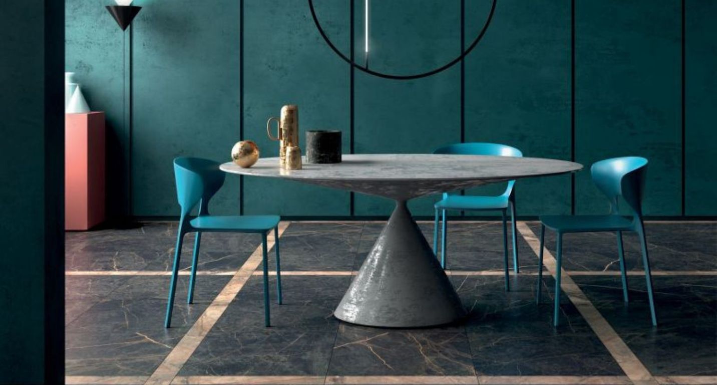 Carrelage SIECLE, aspect marbre noir, dim 60.00 x 60.00 cm