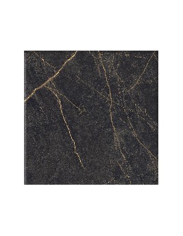 Carrelage SIECLE, aspect marbre noir, dim 60.00 x 60.00 cm