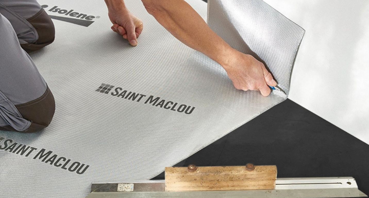 Film pare-vapeur  Film polyane contre remontées d'humidité, ép.0.00 mm, pièce de 253 m²