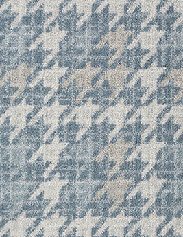 Moquette velours TONE, col bleu, rouleau 4.00 m