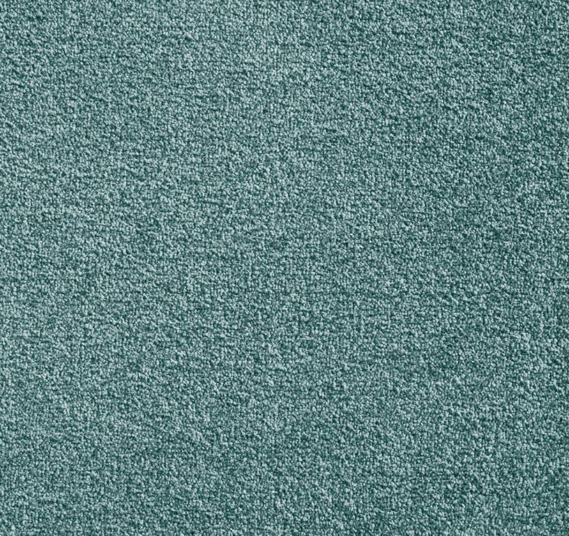Moquette velours PINTURA 4M, col turquoise, rouleau 4.00 m