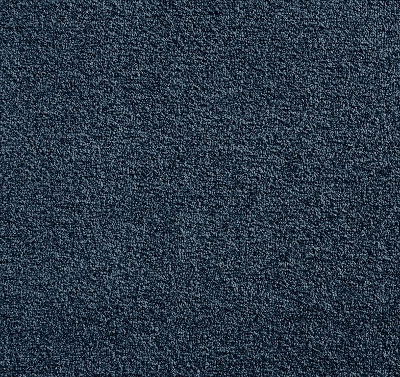 Moquette velours PINTURA 4M, col bleu, rouleau 4.00 m