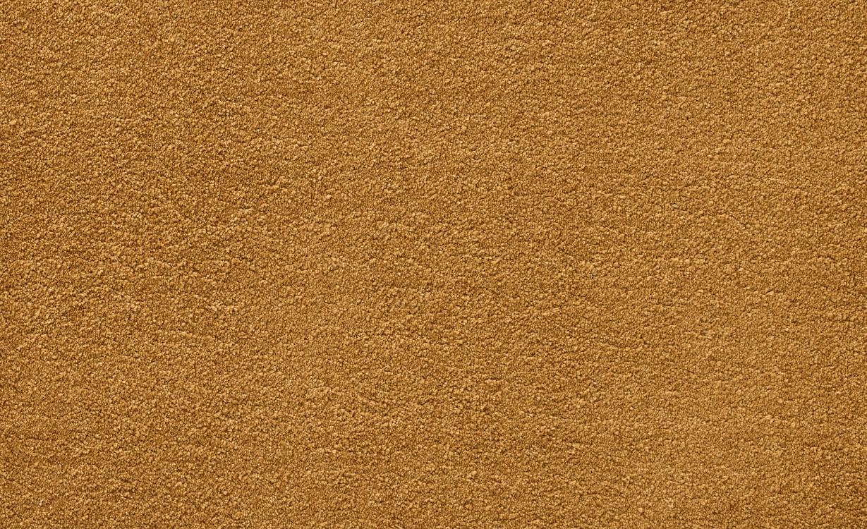 Moquette velours SOFTNESS 4M, col Moutarde, rouleau 4.00 m