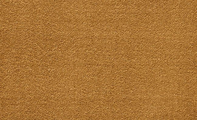 Moquette velours SOFTNESS 4M, col Moutarde, rouleau 4.00 m