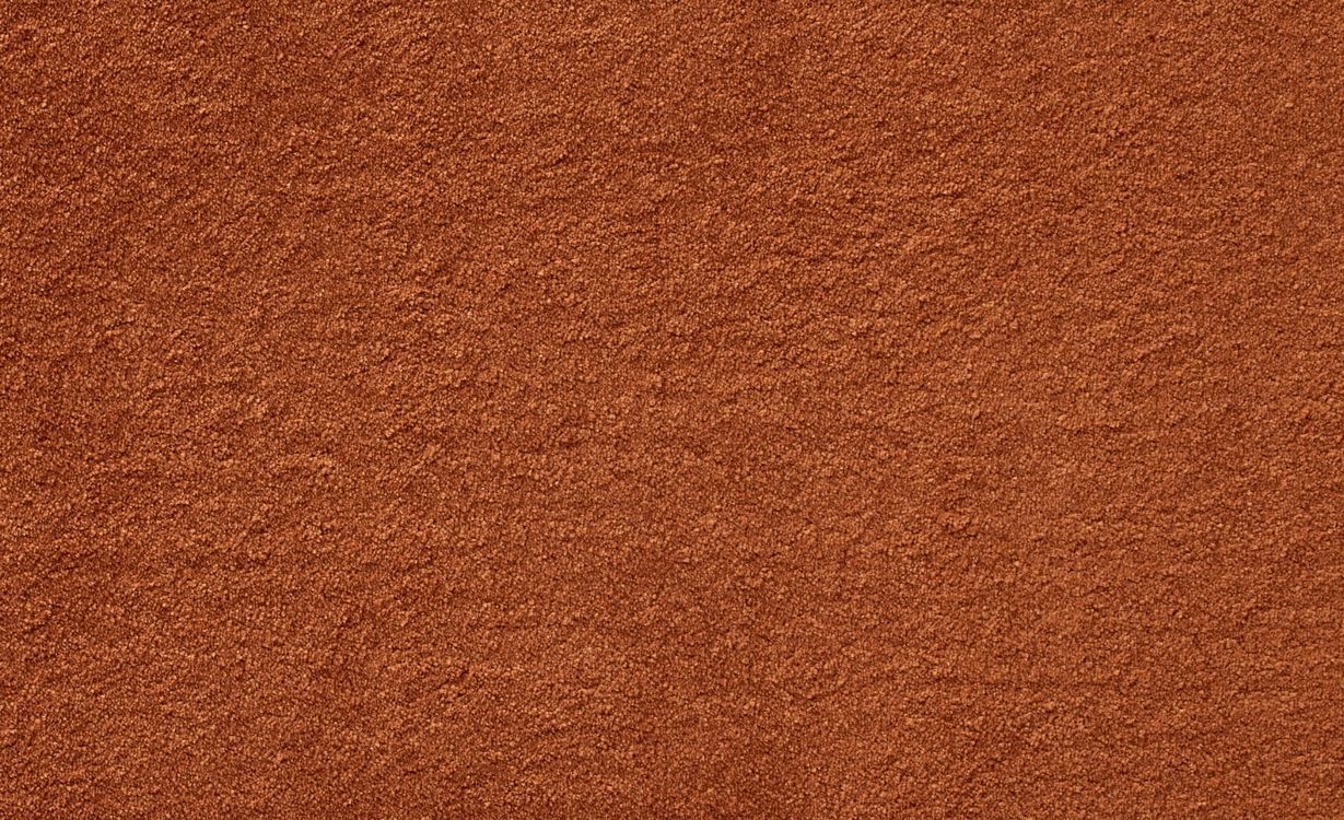 Moquette velours SOFTNESS 4M, col Rouille , rouleau 4.00 m